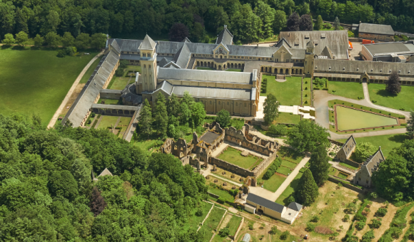 WBT - Olivier Polet-L'abbaye d'Orval -> L’Abbaye d’Orval, près de Florenville © WBT - Olivier Polet