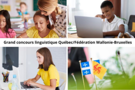 © Freepik / J. Van Belle - WBI Grand concours linguistique Québec / FWB