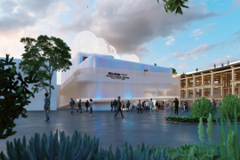 Le futur Pavillon belge à l’Expo universelle d’Osaka 2025 / © BelExpo © Carré 7 Le futur Pavillon belge à l’Expo universelle d’Osaka 2025