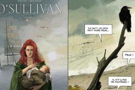 Rodolphe, O'Sullivan, 2021 Couverture et page de la bande-dessinée O'Sullivan